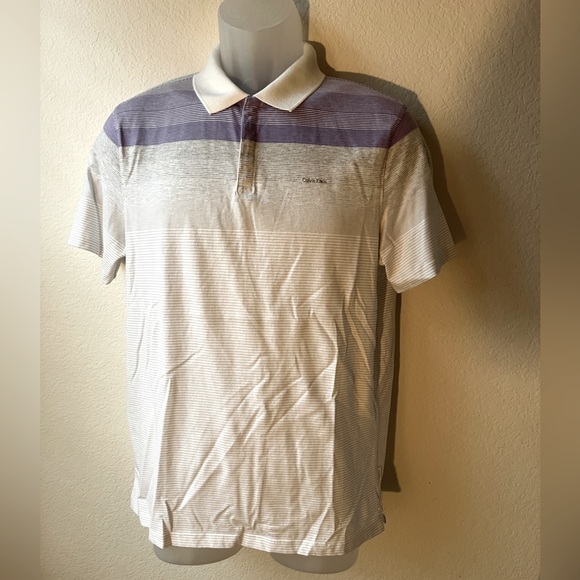 Calvin Klein polo top for men size M - Picture 2 of 7